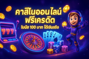 คาสิโนออนไลน์ ฟรีเครดิต