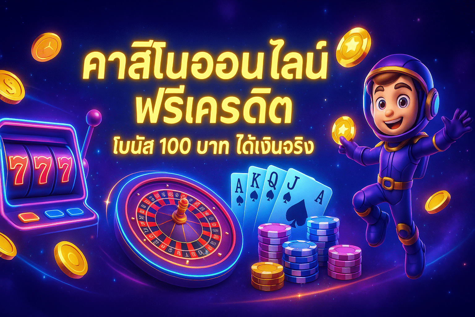 คาสิโนออนไลน์ ฟรีเครดิต