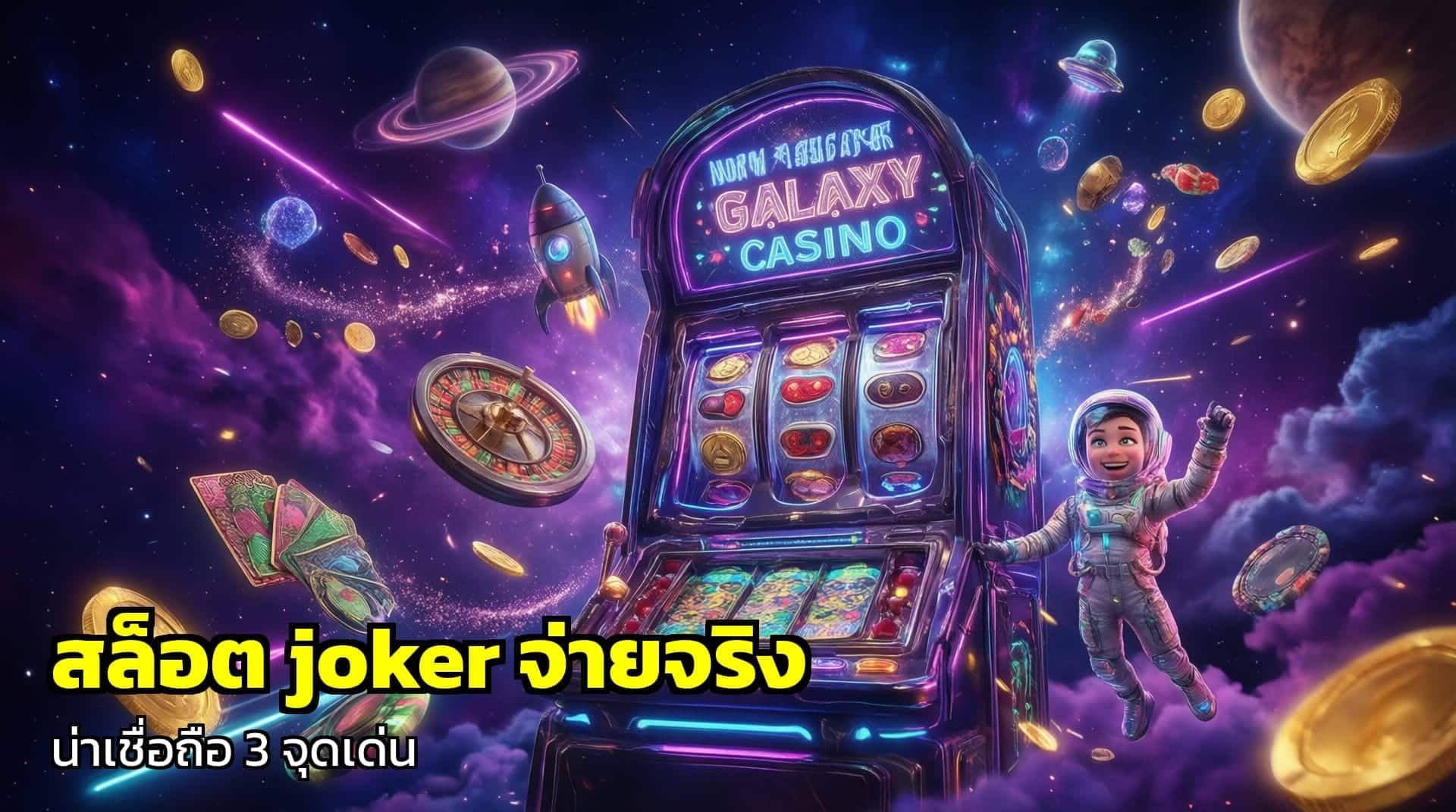 สล็อต joker จ่ายจริง