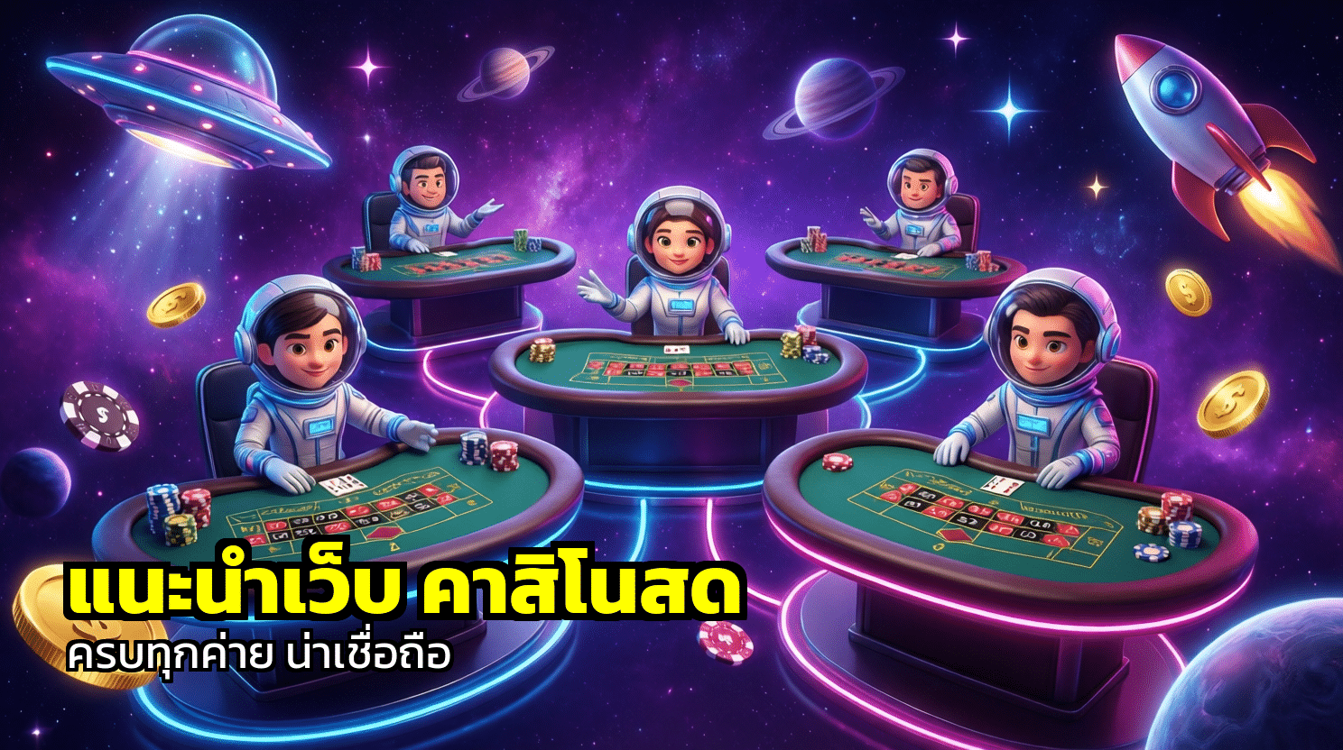 แนะนำเว็บ คาสิโนสด